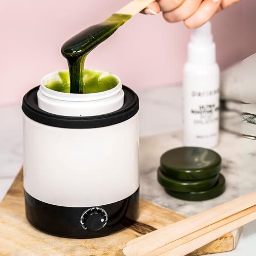 Parissa Parissa Brazilian Hot Wax Kit No-Strips needed and Microwavable for At-Home Hair Removal on Brazilian, Bikini or Underarm