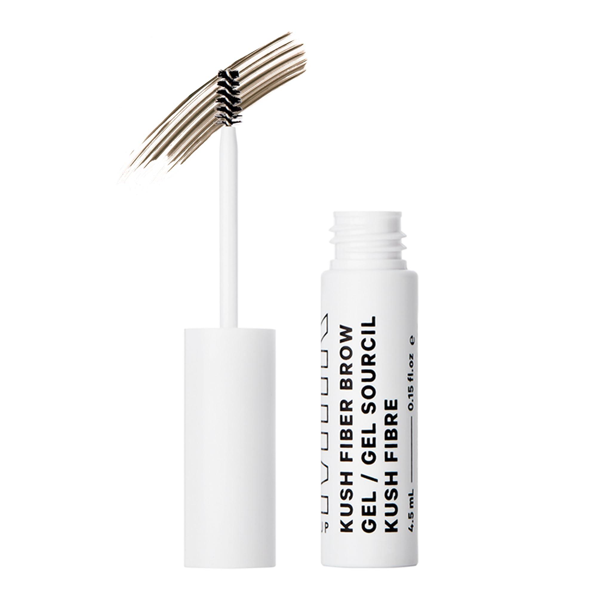 Milk Makeup Milk Makeup KUSH Fiber Brow Gel, Herb (Medium Brown) - Thickening Brow Gel - Soft, Flexible Hold - Vegan, Cruelty Free