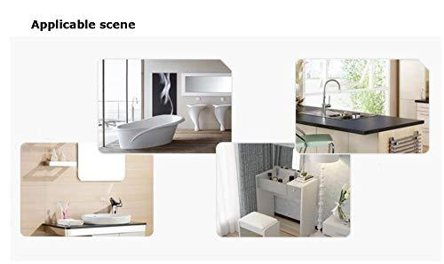 ASTRQLE 1PC Transparent Square Glass Empty Pump Dispenser Bottles Jar Pot Container For Body Wash Shower Bathroom Liquid Lotion Cosmetic Cream Makeup Foundations(250ML / 8oz)