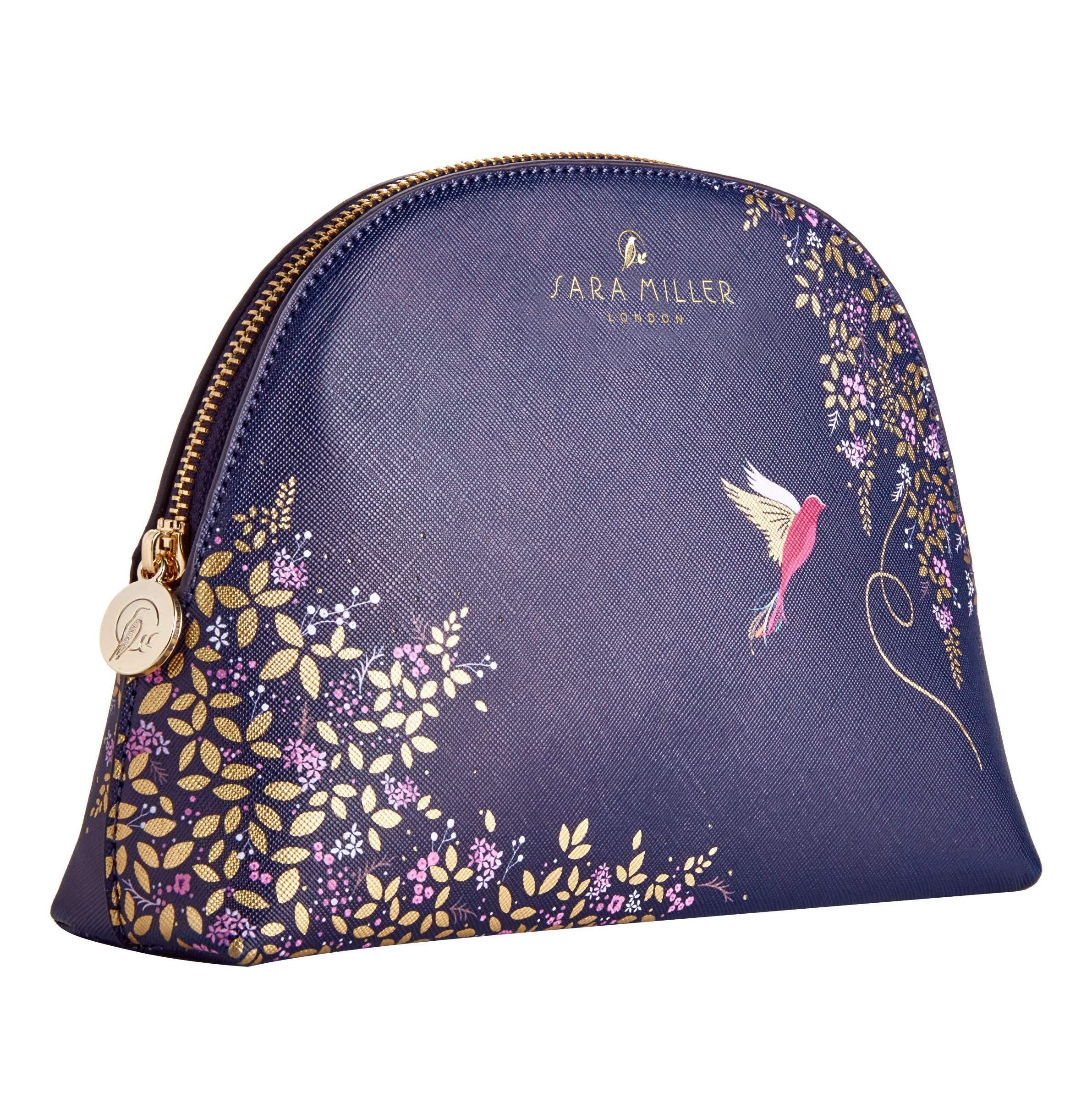 Sara Miller London Sara Miller Beauty Chelsea Cosmetic Bag, Purple, Medium