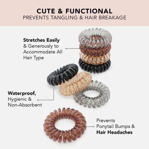 Kitsch Kitsch PONYFULL Ponytail Volume Enhancer, Spiral Hair Ties & Creaseless Hair Clips with Discount