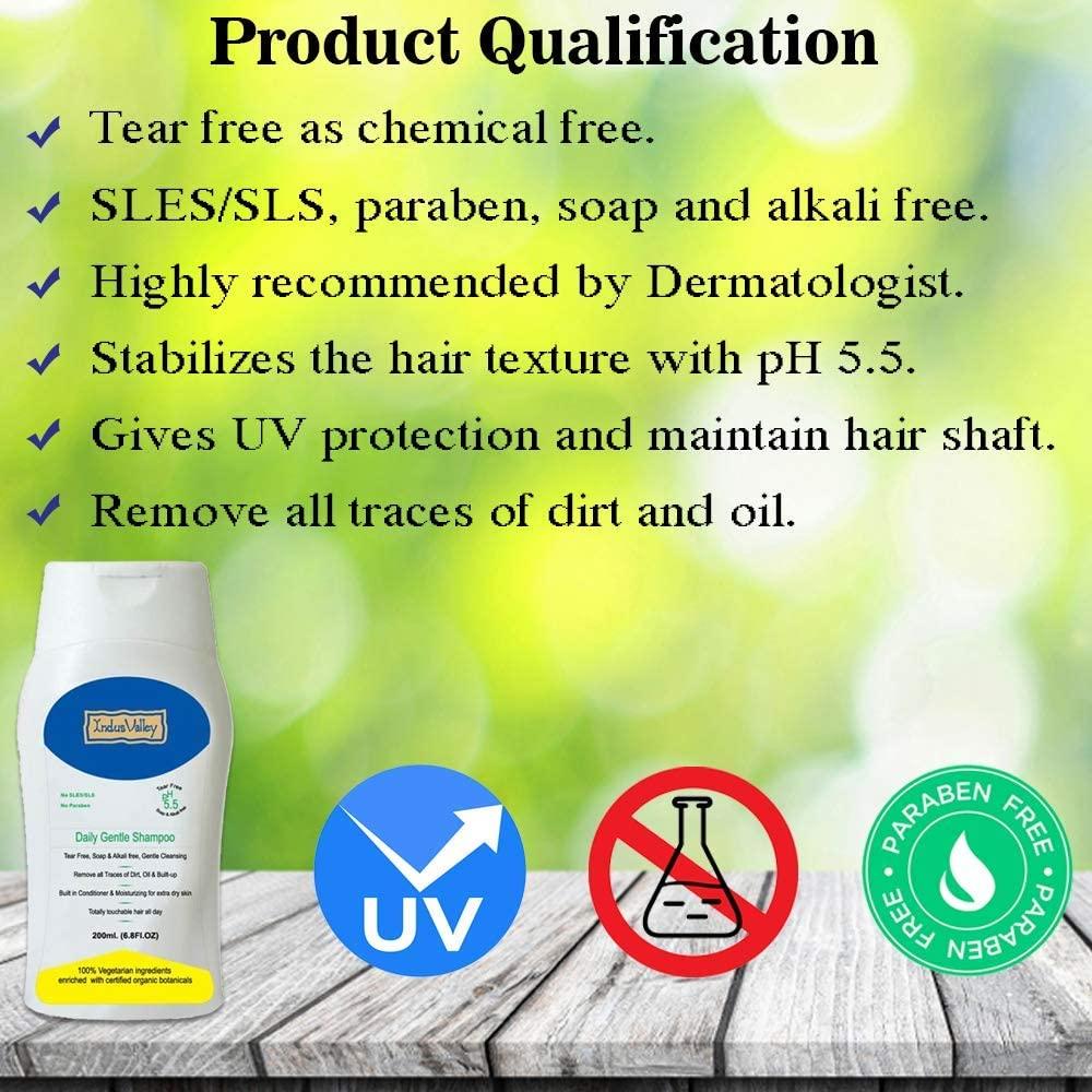 Generic organic shampoo and Conditioner for hair care (Daily Care Shampoo, 200 ml (Pack of 1))