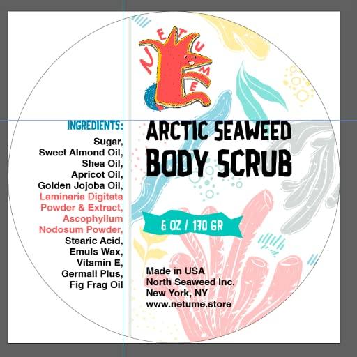 Netu Me Netu Me 30% Pure Seaweed Body Scrub. Crushed Laminaria, Bladderwrack, and Chlorophyllin for washing, cleansing, and nourishing. Detoxify and rejuvenate for velvety ski. Designed and crafted in NYC.