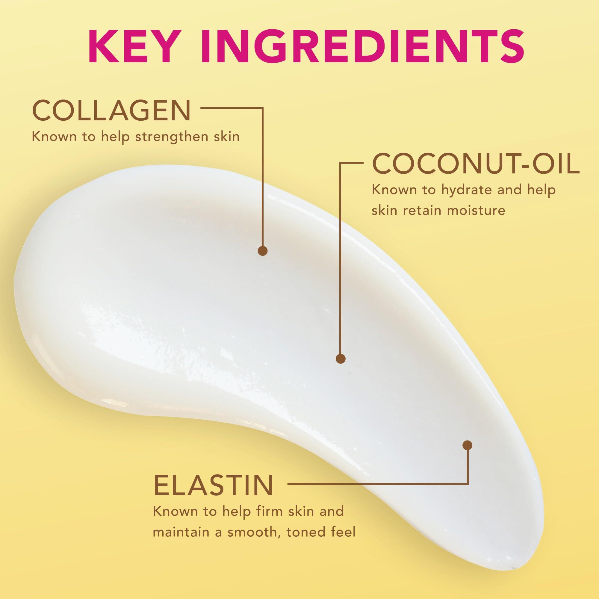 Jergens Jergens Natural Glow +Firming Self Tanner Body Lotion, Medium to Deep Skin Tone, Sunless Tanning Moisturizer with Collagen and Elastin, Helps to Visibly Reduce Cellulite, 7.5 Oz, Pack of 2