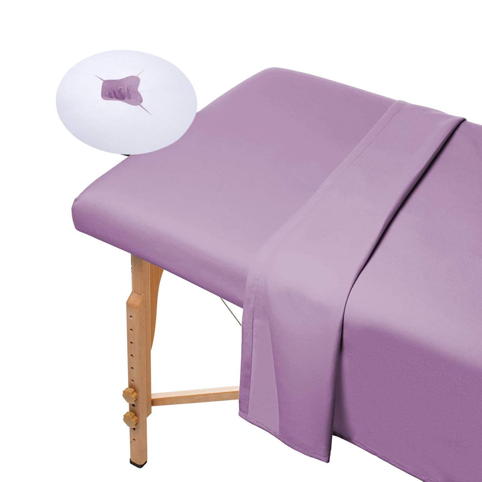 Healeved Healeved Sheets Bed Massage Face Cradle Cover Face Cradle Covers for Massage Table Massage Face Cradle Cover for Massage Tables & Massage Chairs, 100 White White Bed Portable Bassinet