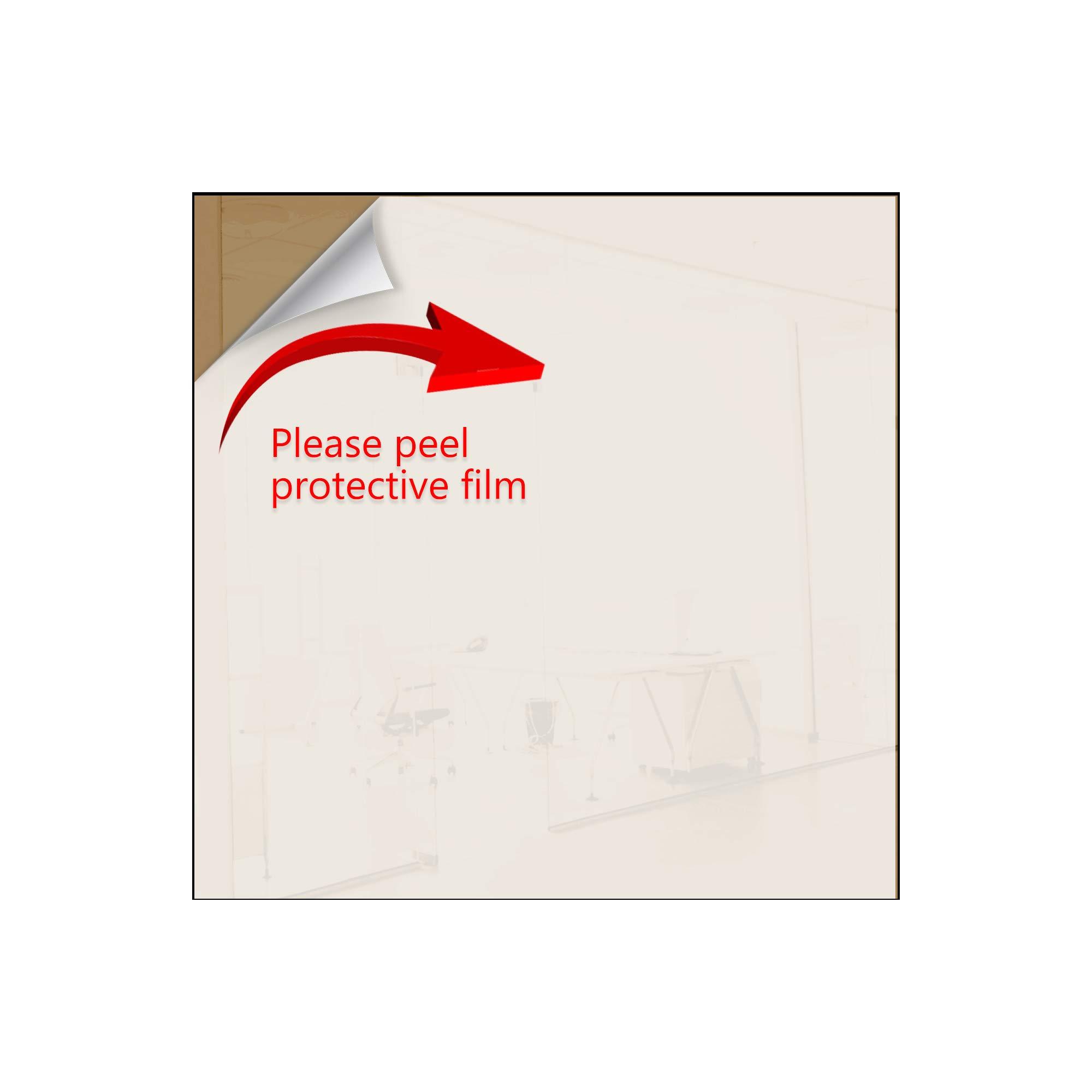 Marketing Holders Marketing Holders Acrylic Mirror 12\" x 24\" Rectangular Bronze Tile Smooth Edges Modern and Stylish DIY Decor Reflective Sheet 0.118 Thick for Holidays and Decorations Horizontal or Vertical