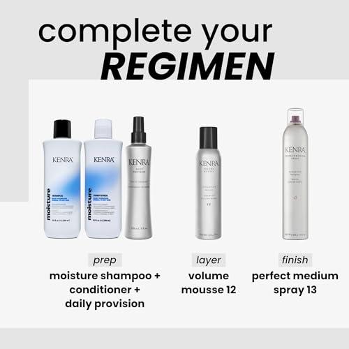 Kenra Professional Kenra Daily Provision Leave-In Conditioner | Hydrates, Detangles, & Adds Shine | Tames Frizz & Flyaways | Thermal Protection | Helps To Resist Humidity | All Hair Types | 8 fl. Oz