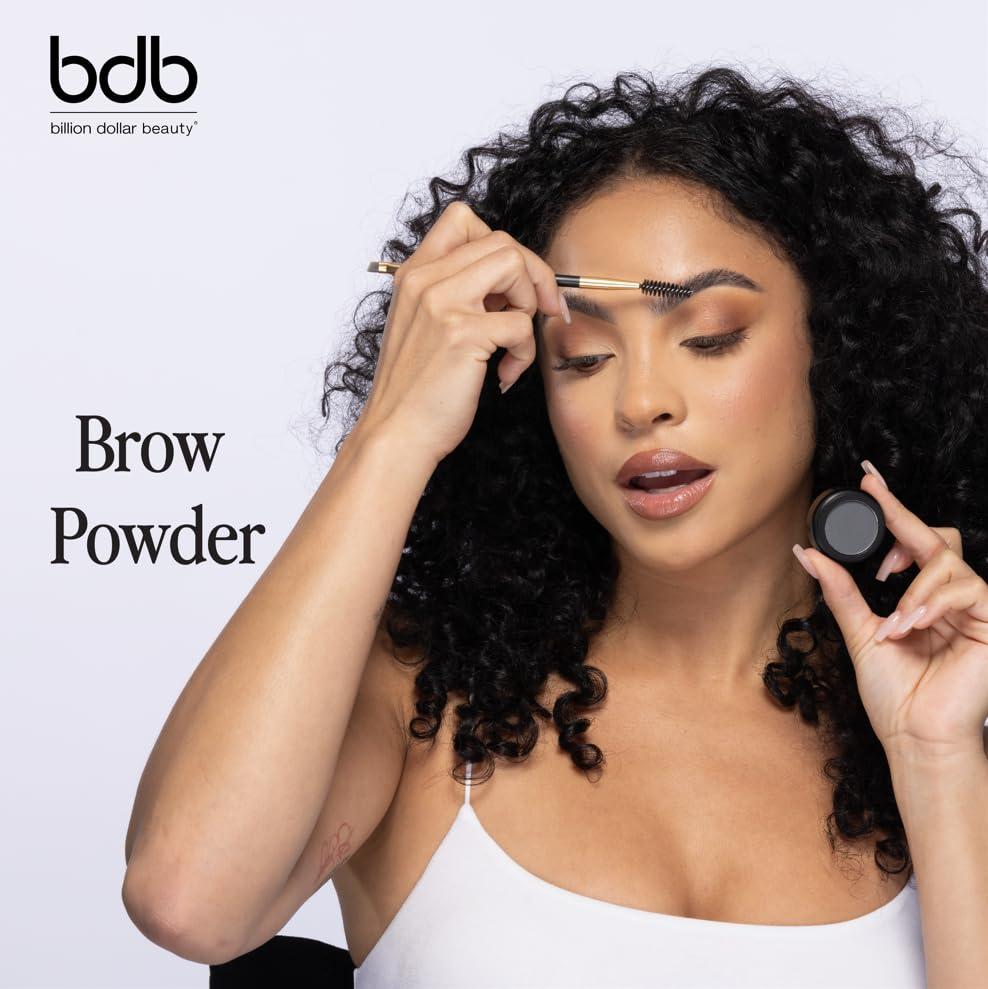billion dollar brows Billion Dollar Brows Eyebrow Powder in Blonde  Achieve Fuller, Fluffier Brows with Buildable Coverage, Velvet-Smooth Formula, Cruelty-Free & Vegan for a Natural, Soft Finish