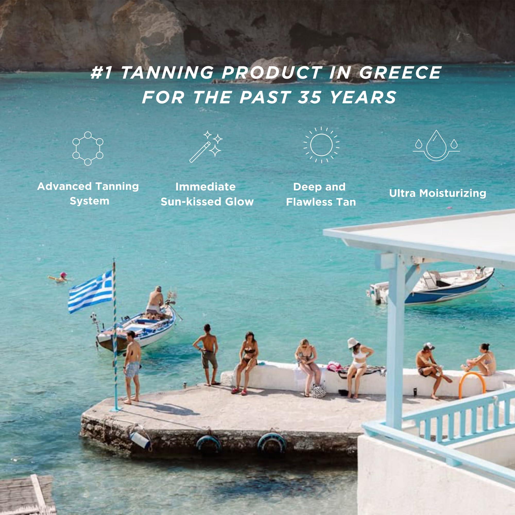 Carroten Carroten Gold Shimmer Intensive Tanning Gel | Bronzing Tan Accelerator | Water-Resistant with Carrot and Coconut Oil | Vitamin A & E For Moisture and Hydration | Made in Greece | 5 Fl Oz (Pack of 2)