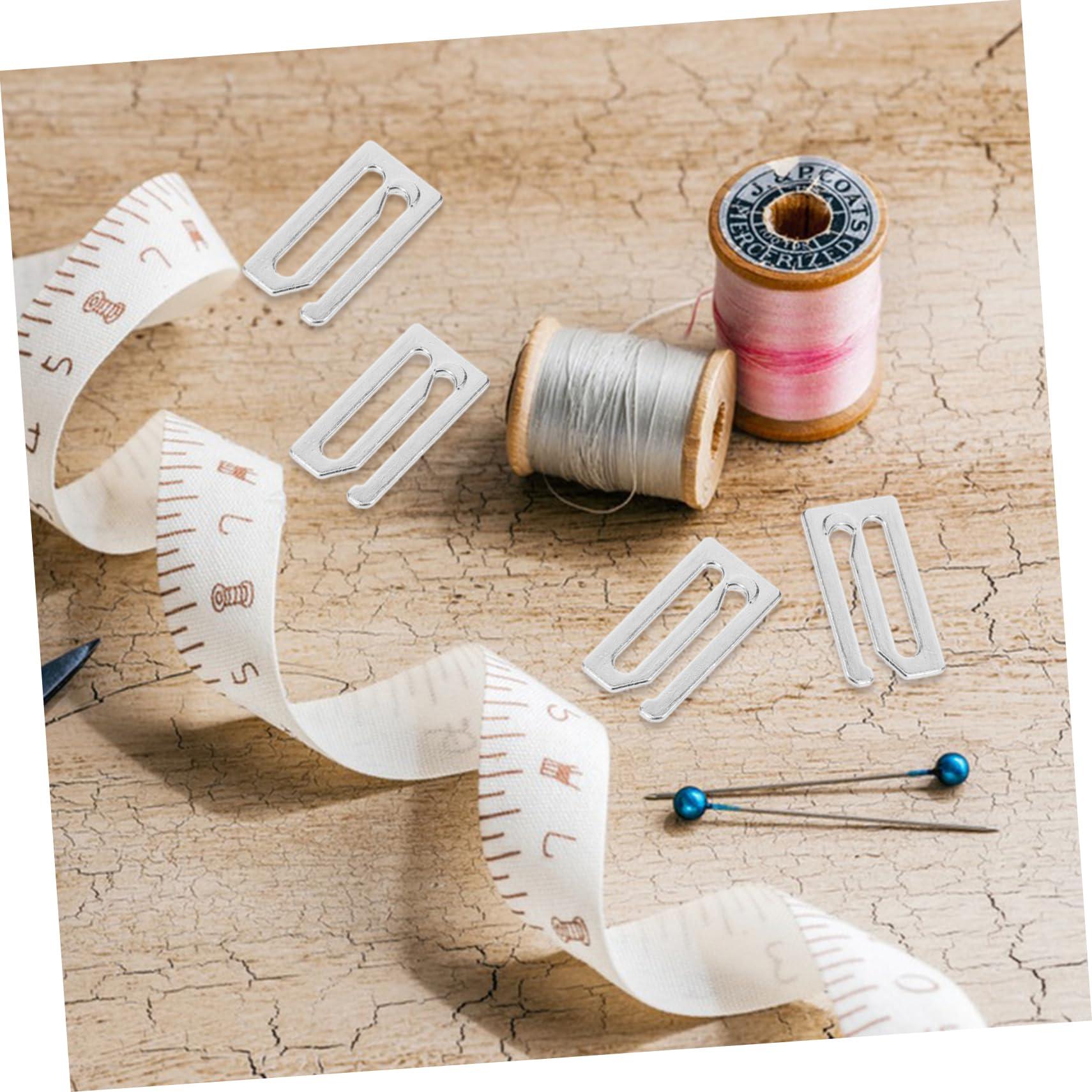 HONMEET HONMEET 10pcs Hair Apron Button Trimmer Hairstylist Barber Cape Braiding Hair Rack Hair Salon Cape Apron Clip for Haircut Barber Kit Convenient Barber Cape Clip Man Razors Iron Silver