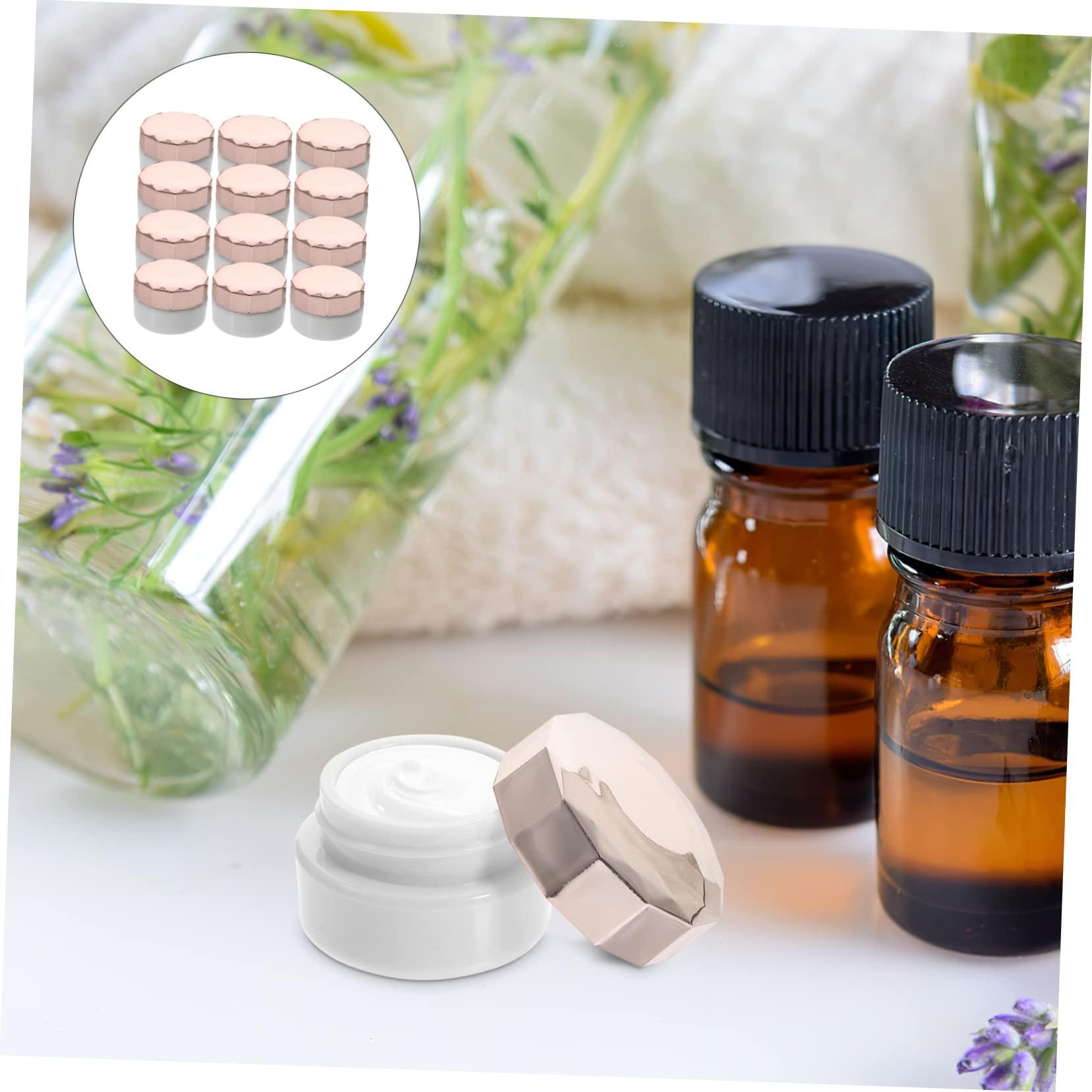 NOLITOY NOLITOY 36 Pcs Cream Box Moisturizer Dispenser Small Makeup Organizer Airless Pump Bottles Makeup Travel Containers Moisturizer Face Cream Plastic Refillable Jars for Cream Lotion