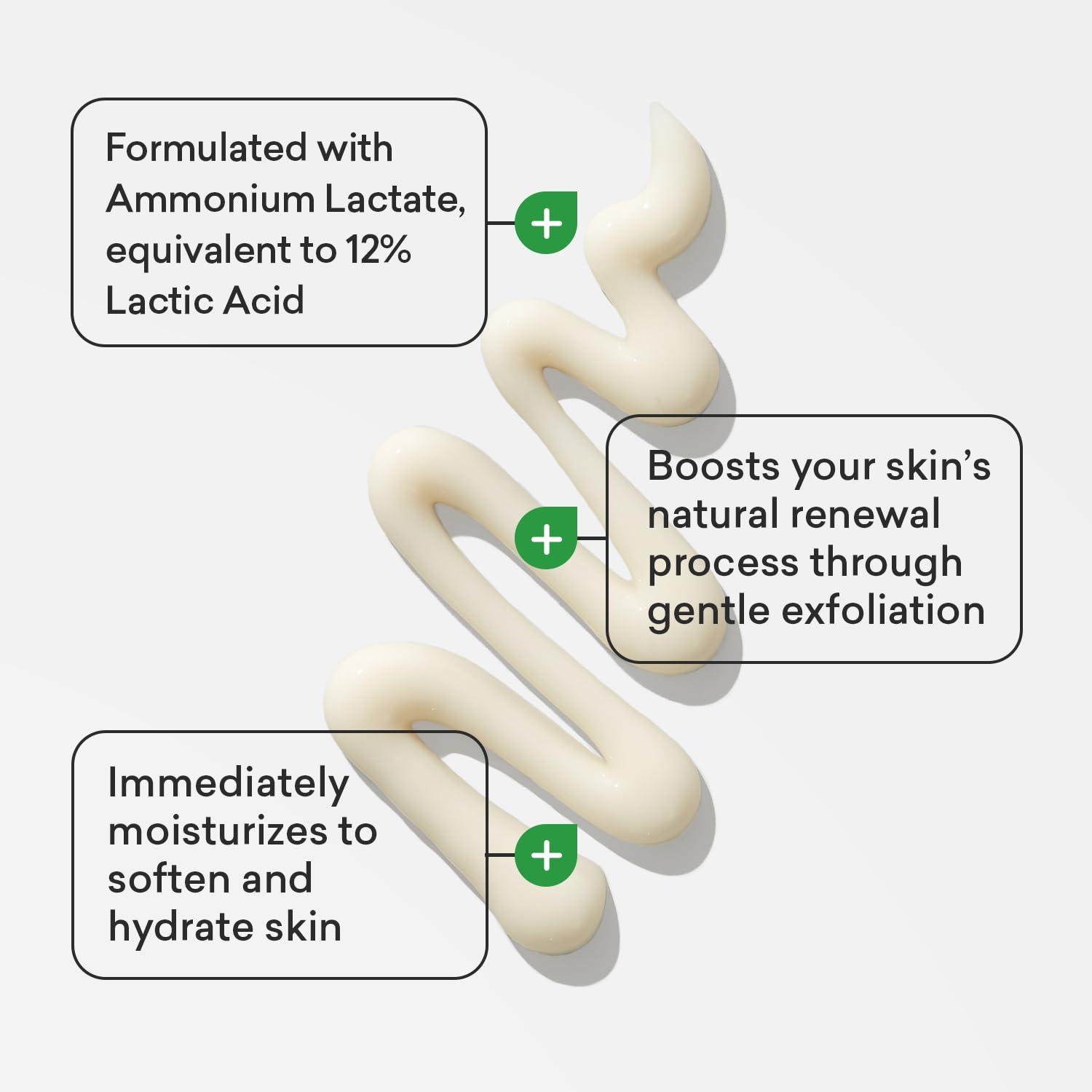 AmLactin AmLactin Daily Moisturizing 7.9 oz Lotion and Ultra Smoothing 4.9 oz Cream Bundle for Dry Skin
