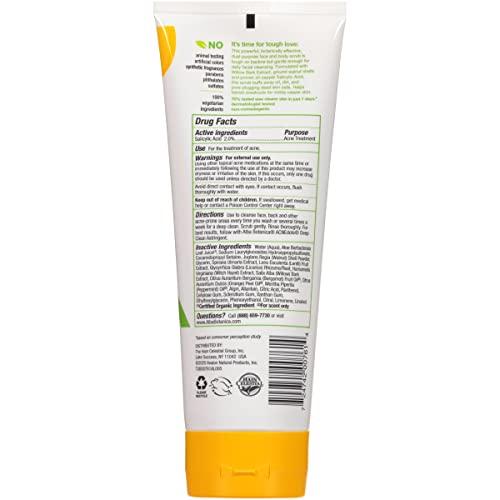 Alba Botanica Alba Botanica Acnedote Maximum Strength Face & Body Scrub, 8 Oz (Pack of 2)