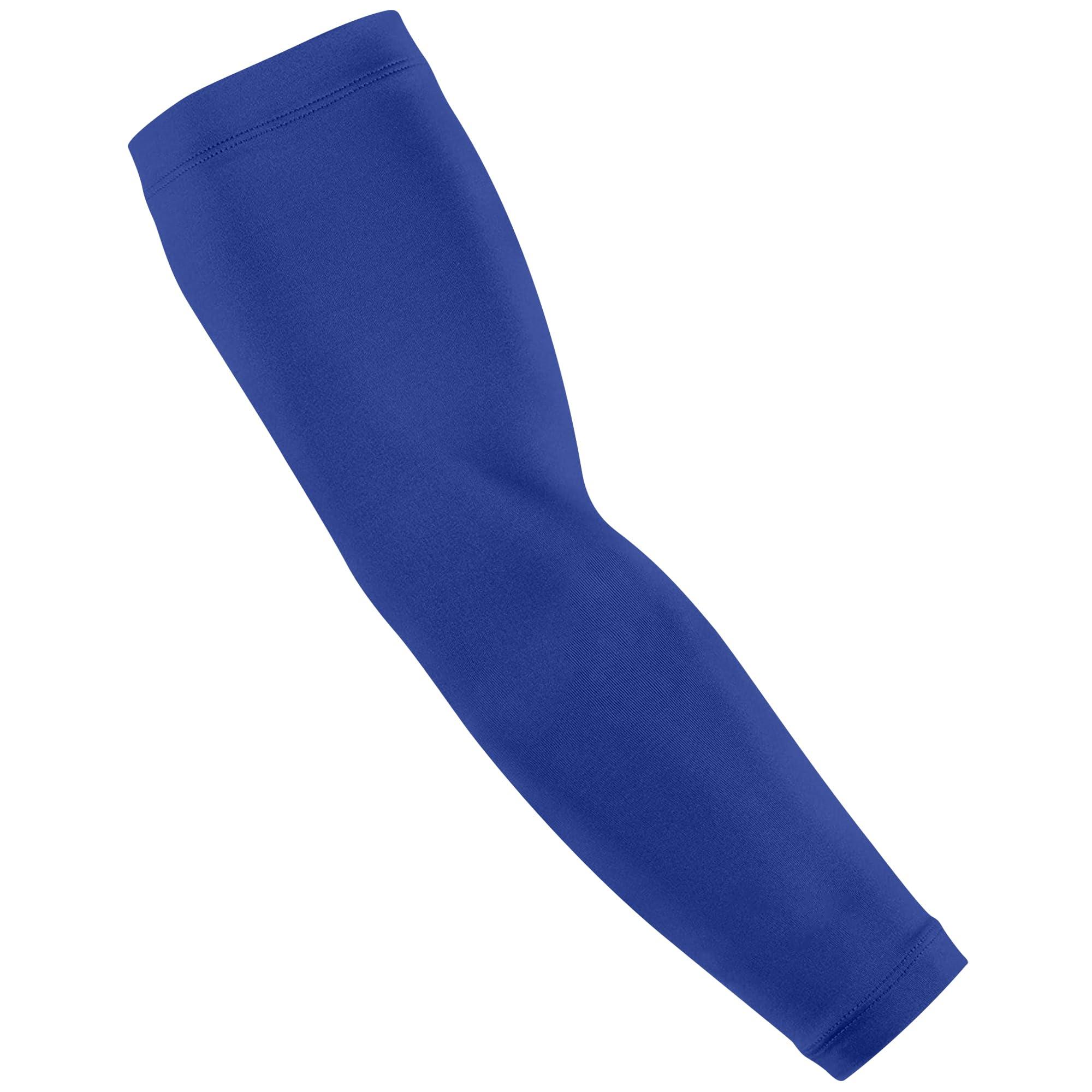 Tat2X Tat2X Tattoo Cover Up Sleeve - Full Arm Sleeves Cover Tattoos at Work - Keep Tattoos Looking Fresh - Breathable Stay-Dry Fabric - Blocks 97% of UV Rays - Made in USA - Royal Blue - Extra Small/Small - 1 Sleeve
