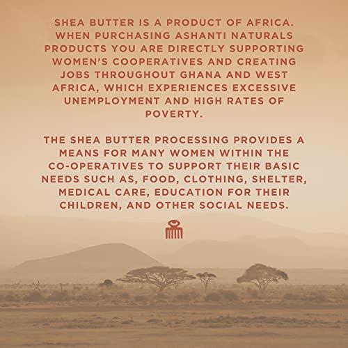Ashanti Naturals Ashanti Naturals Yellow Chunky Raw Shea Butter | Unrefined African Shea Butter from Ghana | 100% Natural Moisturizer, No Additives - 5 oz