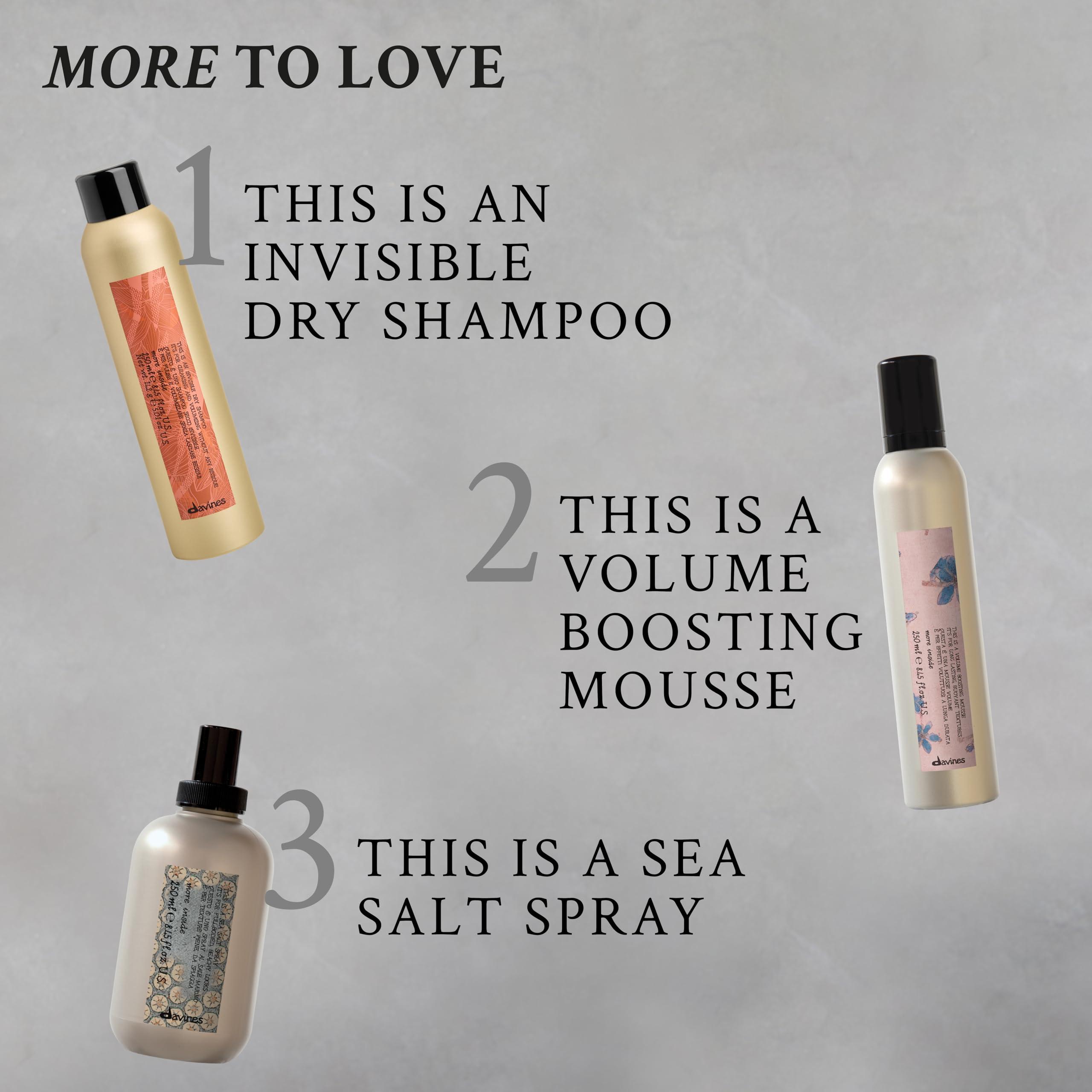 Davines Davines This Is A Curl Moisturizing Mousse, Volumizing, Paraben Free Formula For Bouncy And Defined Curls And Waves, 8.53 Fl. Oz.