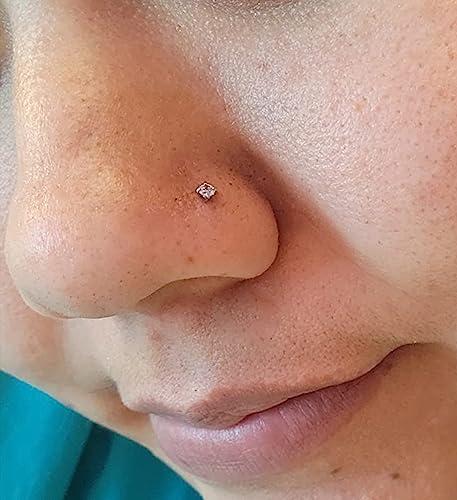 QWALIT QWALIT Self Nose Piercing Kit at Home Nose Piercing Kit Nose Ring Piercing Kit Nose Piercing Kit with Nose Rings Disposable Nose Piercing Gun Kit Gold Piercing Kit for Nose