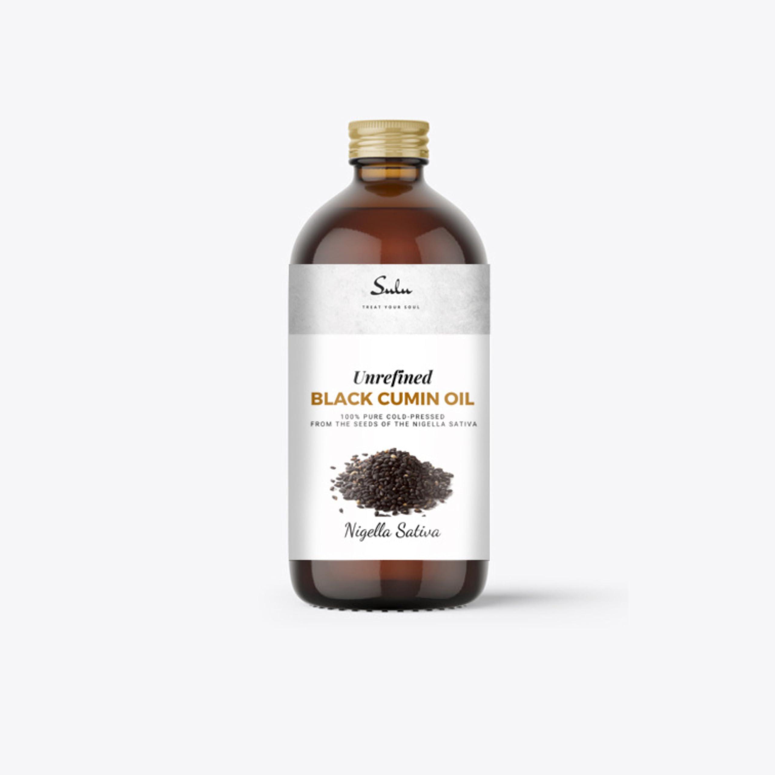 SULU ORGANICS 100% Pure Organic Extra Virgin Unrefined Black Cumin Oil 1 Gallon (128 FL.OZ)