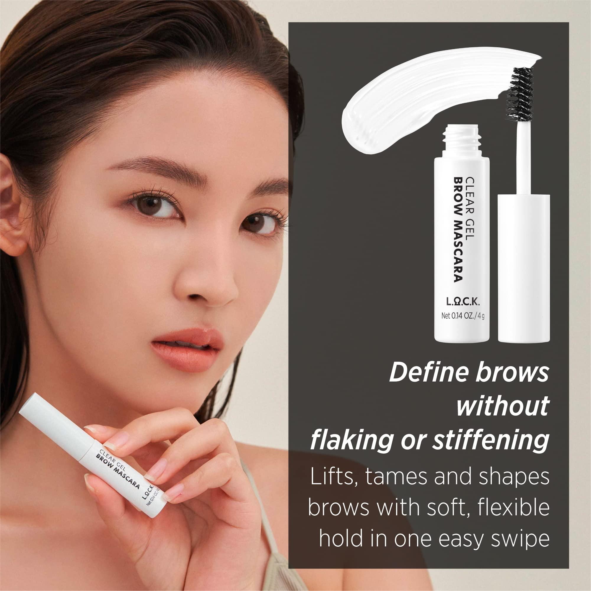 L.O.C.K. L.O.C.K. Clear Gel Brow Mascara 0.14 oz Eyebrow Gel