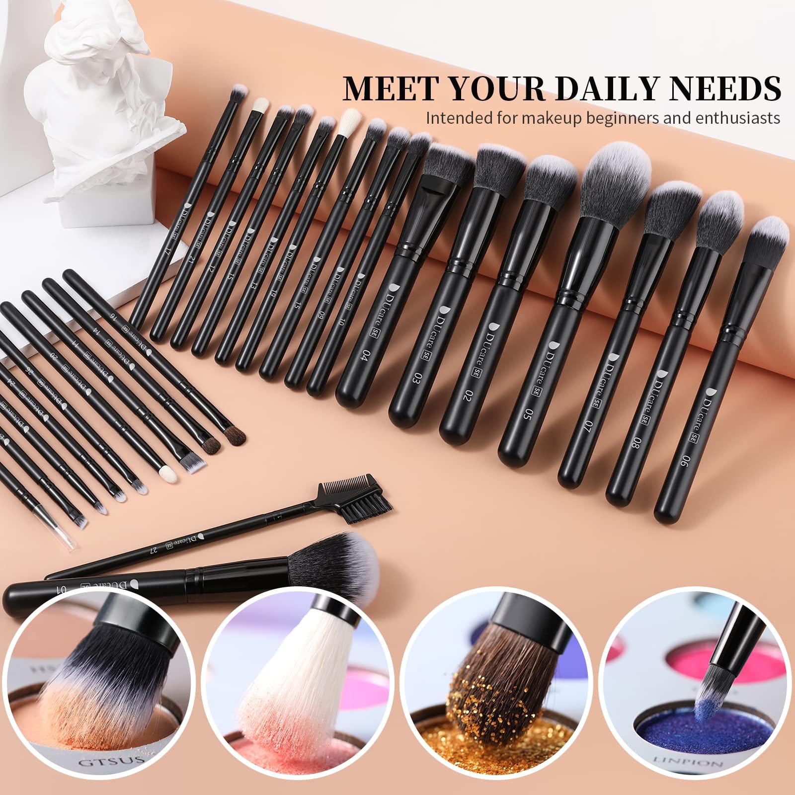 DUcare DUcare Makeup Brushes Professional 27Pcs + DUcare Makeup Brush Organizer