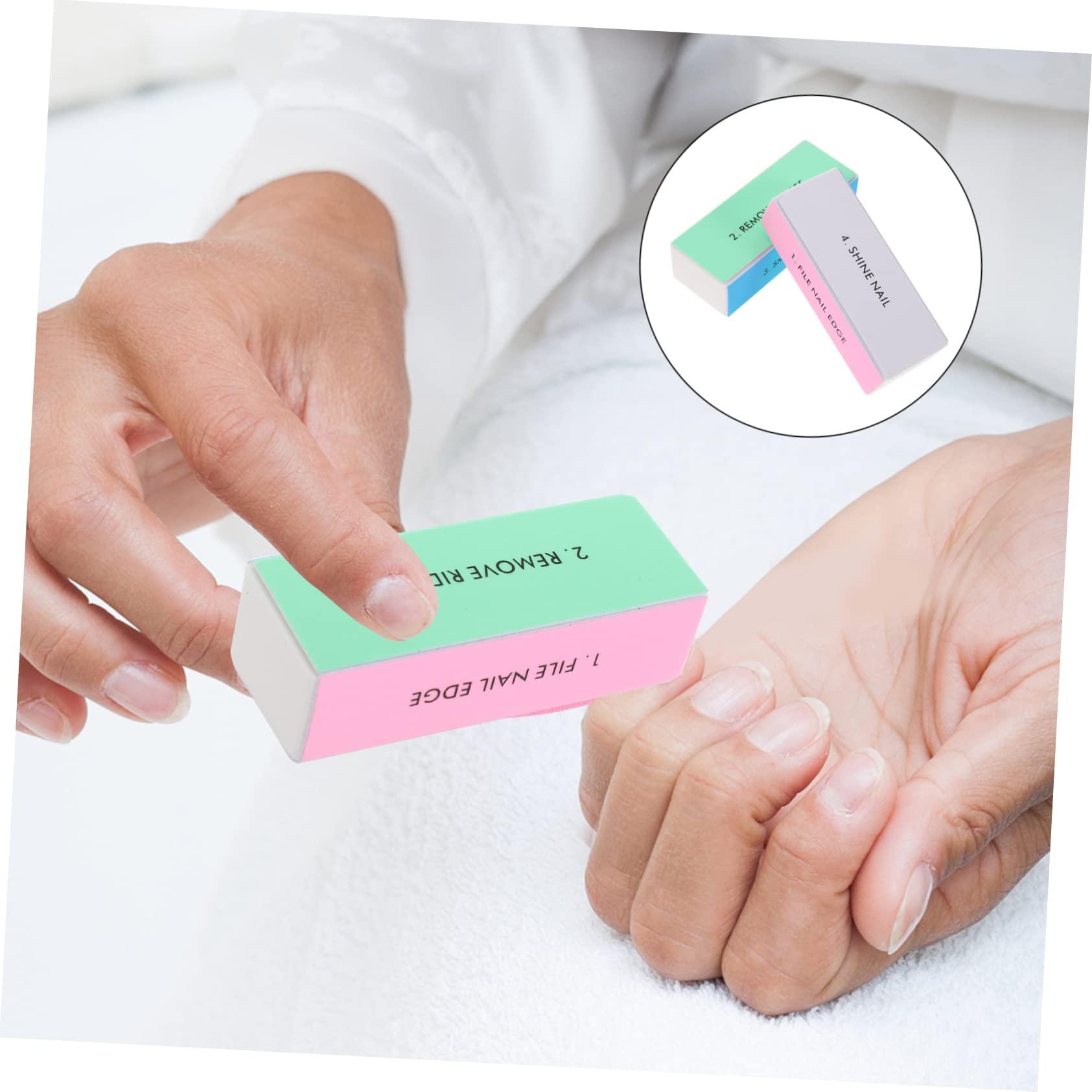 NinthAvenue Basics NinthAvenue Basics Nail Buffer Nail File 10pcs 4-way Nail Buffer Nail Shiner Sponge Block Nail File Block