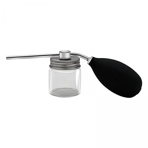 Jojomis Jojomis Pack of 2 Aluminum Caps Talc Powder Blower Puffer Barbers Talcum Dispenser Bottle