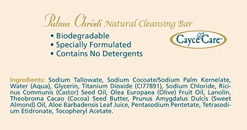 Baar Palma Christi (Castor Oil) Natural Cleansing Bar Soap, 3 bar set