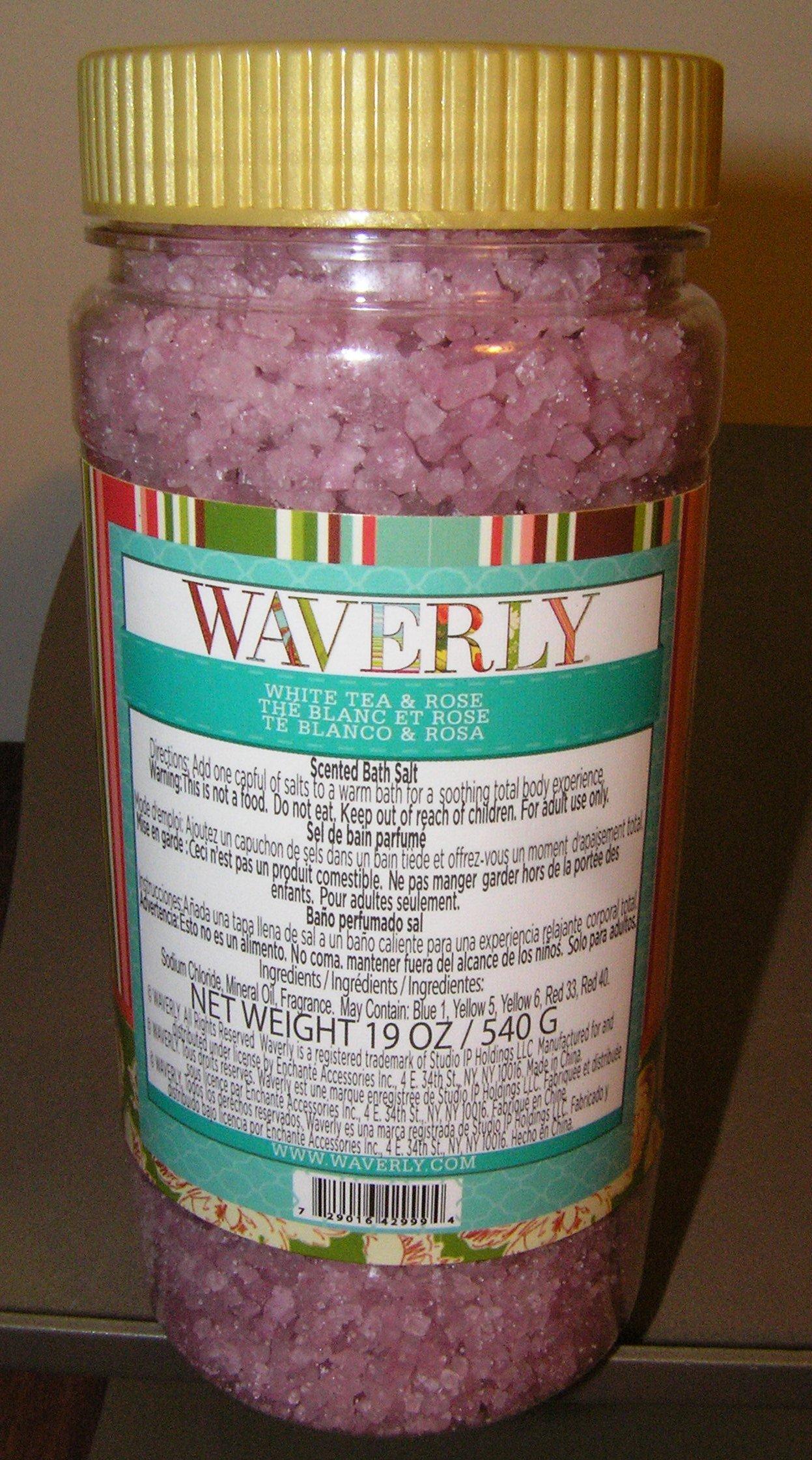 WAVERLY Waverly Bath Salts ~ Chamomile Flower ~ 19 Oz