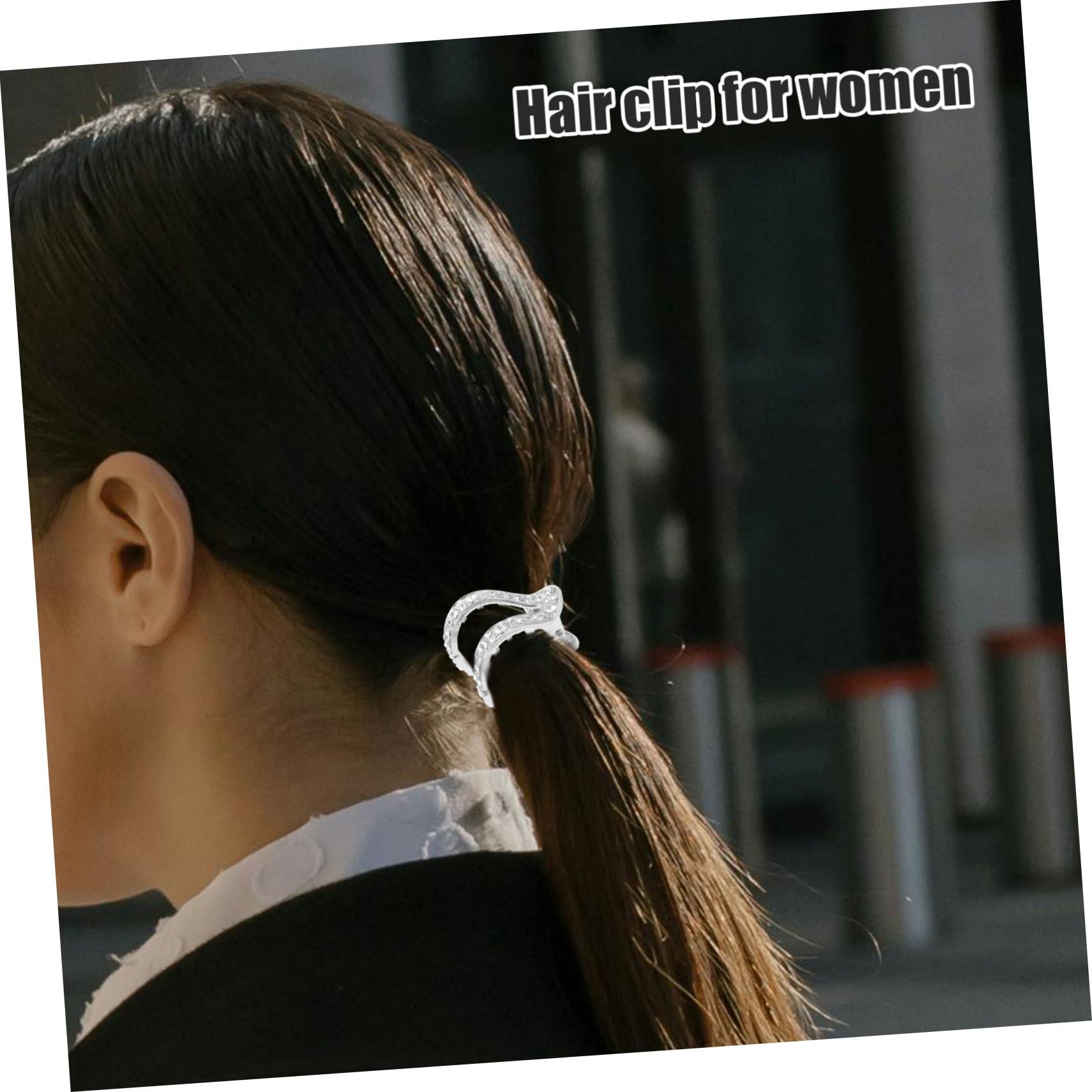 Gogogmee Gogogmee High Ponytail Hairpin Hair Claw Clip Metal Clips for Hair Metal Hair Clip Women Hair Clips Hair Cuff High Ponytail Holder Claw Clips for Thick Hair Ponytail Cuff Hair Bun Clip