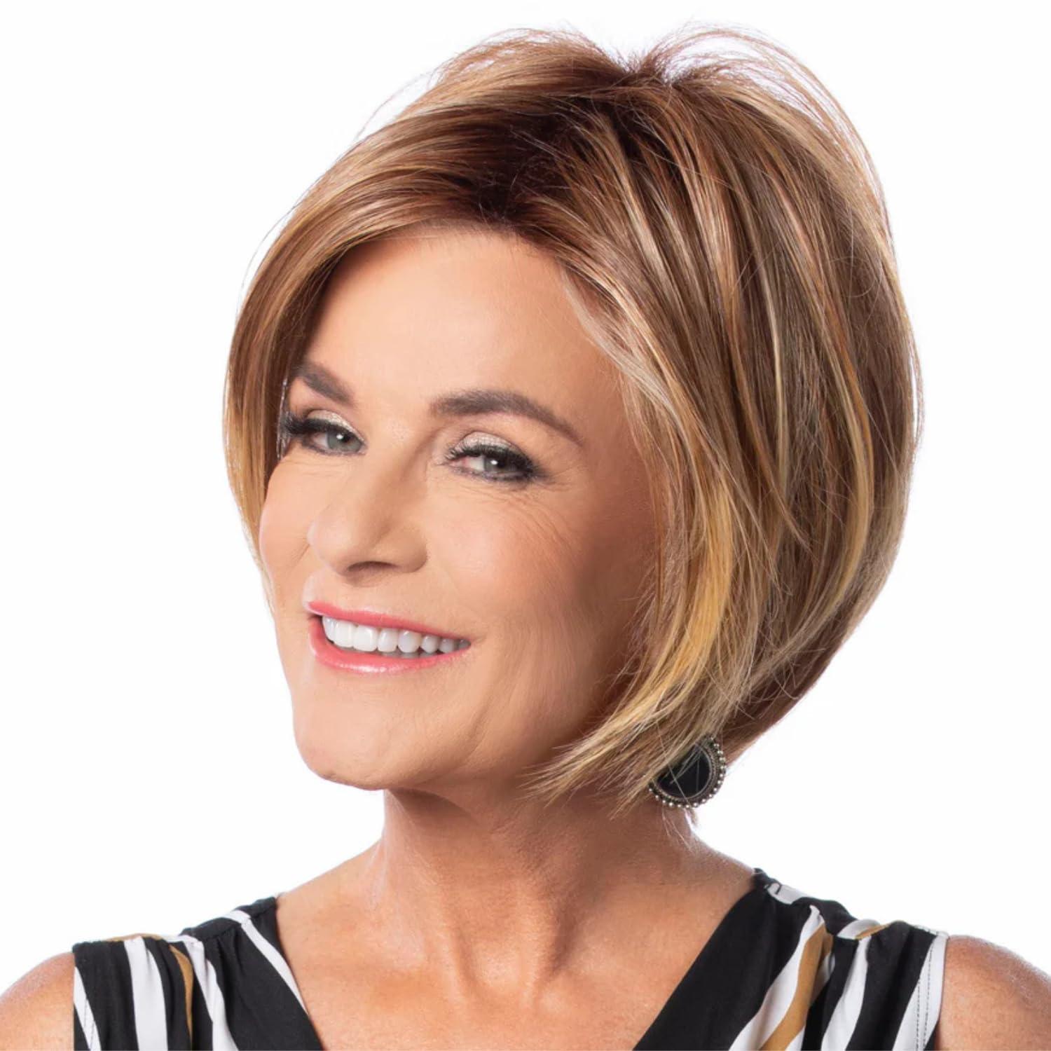Toni Brattin Toni Brattin CONFIDENCE Regular OR Plus Size Heat Friendly Synthetic Wig (PLUS, MEDIUM BLONDE)