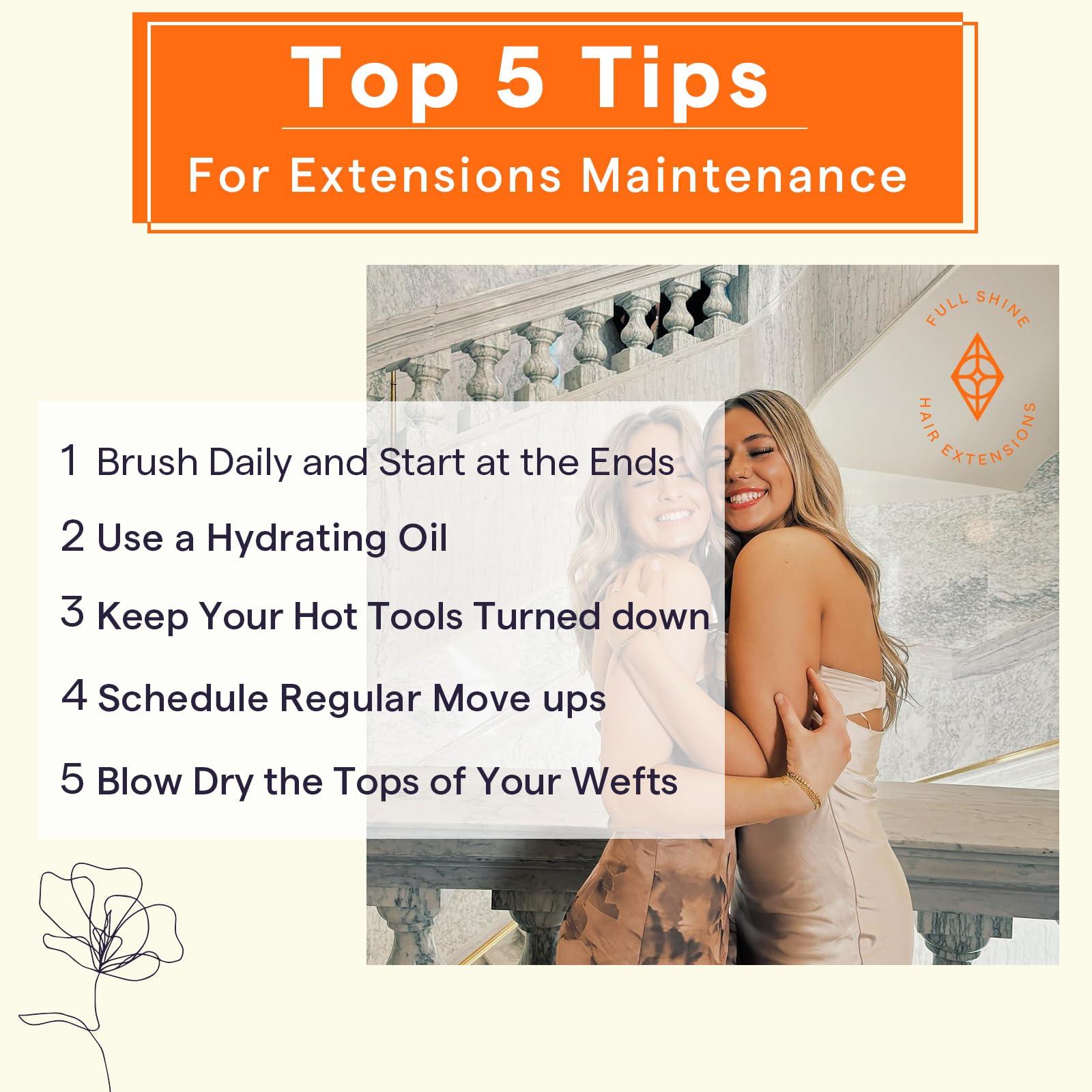 Full Shine Full Shine Weft Hair Extensions Human Hair Color Dark Brown Hair Extensions Remy Straight Hair Weft Extensions Sew In Human Hair For Women Invisible Hair Weft For Women 50G 10 Inch