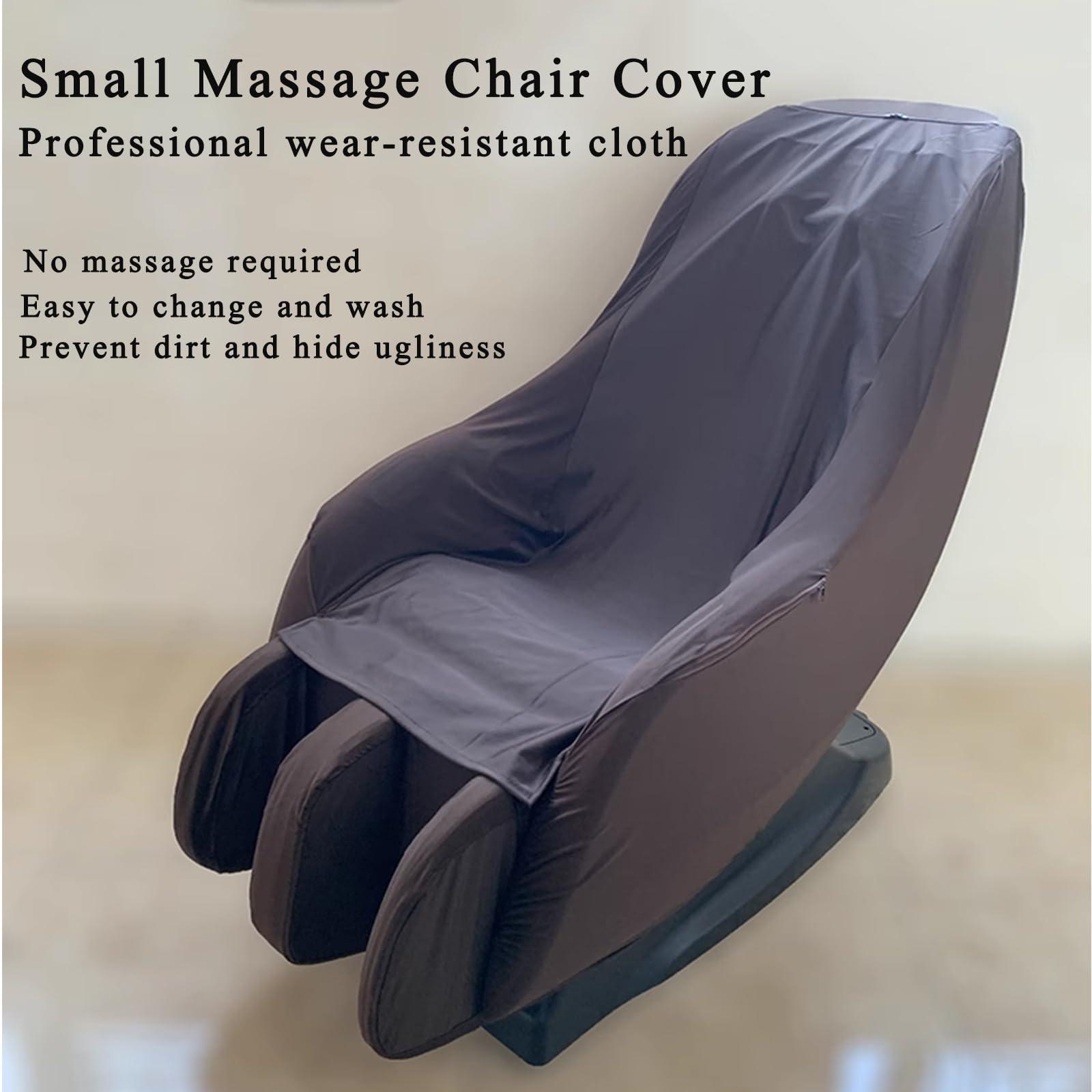 PHASFBJ PHASFBJ Small Massage Chair Cover Protector,Stretch-Fabric Sofa Massage Chair Full Body Cover Massage Chair Covers Dustproof Protectors Covers for Chivas Massage Chair,Khaki,Upper Body