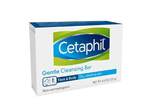 Cetaphil Cetaphil 4.5-oz. Gentle Cleansing Bar for Dry Sensitive Skin, Pack of 6 1.8lb Six 4.5-oz. bars contain in one package