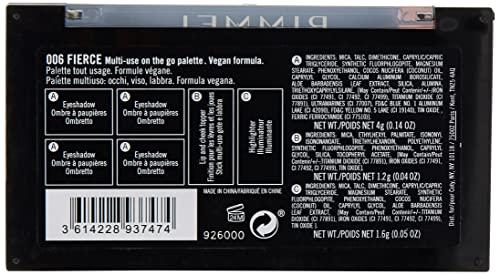 Rimmel Rimmel Mini Power Palette Eye, Lip & Cheek - 006 Fierce