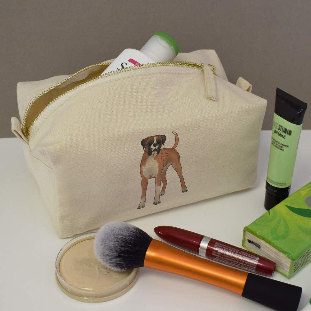 Azeeda Azeeda \'Standing Boxer Dog\' Canvas Wash Bag/Makeup Case (CS00032515)