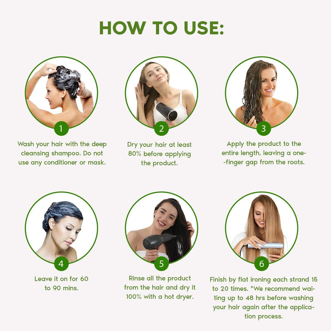 I Belli Capelli I Belli Capelli Ravenna Organic Hair B-tox Treatment - Formaldehyde-Free, Anti-Frizz Smoothing for Hair - 35.2 oz (1kg)