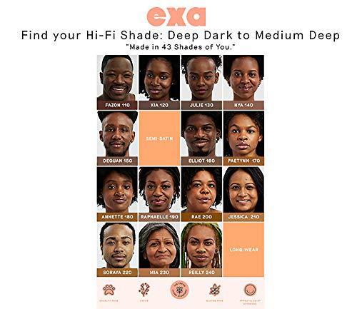 Exa Exa Beauty - Natural High Fidelity Foundation | Clean, Vegan, Cruelty-Free Makeup (Jessica 210)