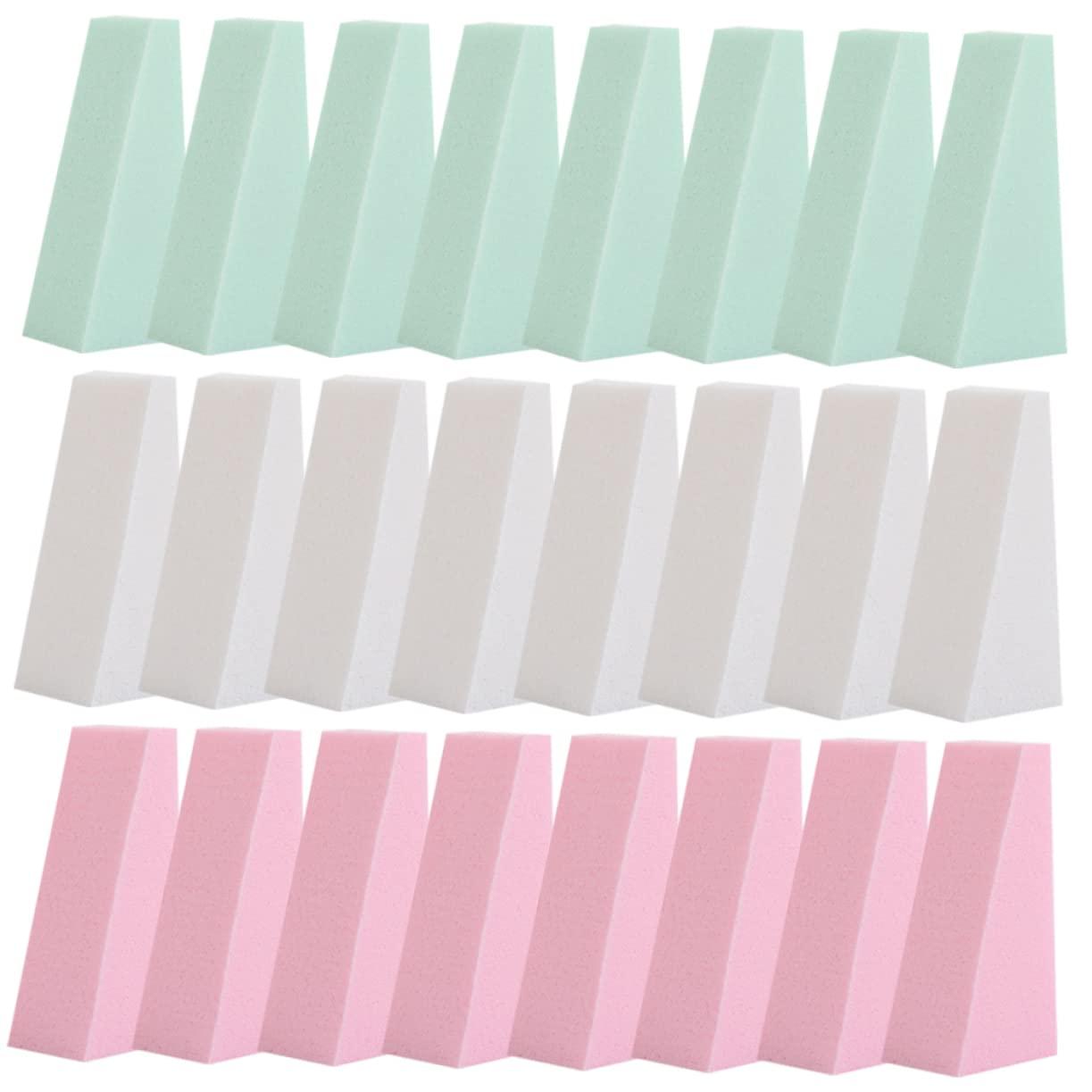 Mipcase Mipcase 60 Pcs Small Cosmetic Sponges Makeup Remover Sponge Puff Cosmetic Bags for Women Face Makeup Sponge with Holder Balm Makeup Brushes Perfume Makeup Minis Makeup Brush Cleaner Mat