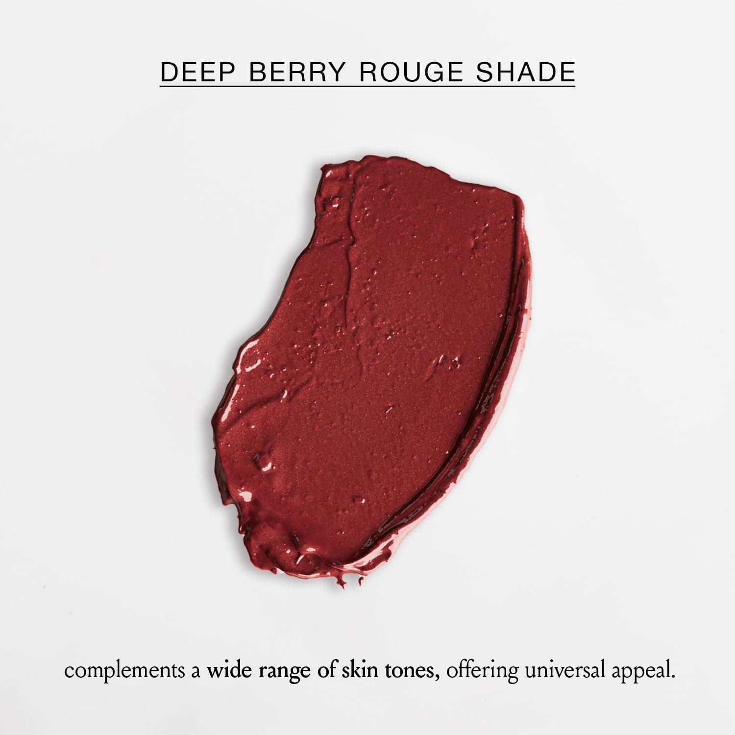 BOOM! by Cindy Joseph BOOM Beauty Boom Stick Berry: 3-in-1 Cream Blush Stick for Eyes, Lips & Cheek, Long-Wearing Blendable & Building Color Vegan Lipstick Pen for All Skin