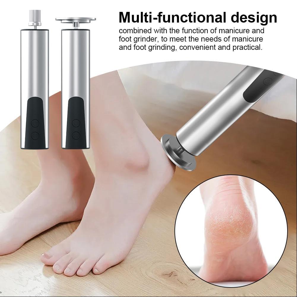 BBASILIYSD Electric Callus Remover for Feet,Rechargeable Portable Professional Foot Sander Pedicure Tool,Adjustable Speed Electric Foot File,Professional Pedicure Tools for Feet,Foot Sander for Feet Dead Skin