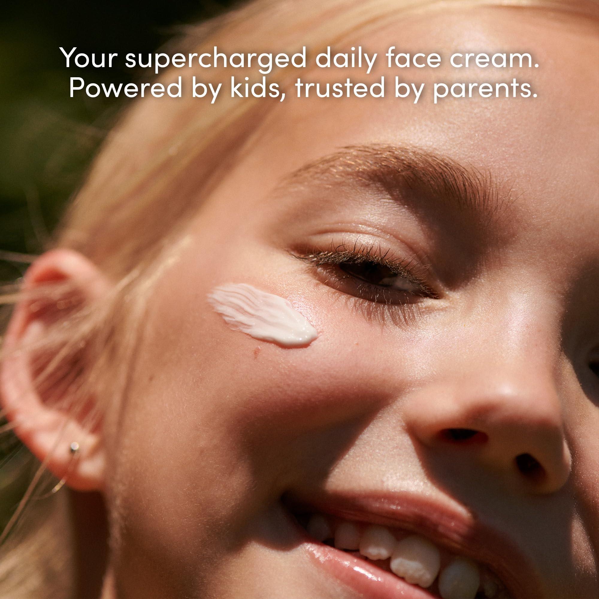 Evereden Evereden Kids Face Cream: Melon Juice, 1.7 oz. | Kids Face Lotion | Clean and Non-Toxic Kids Face Moisturizer | Multi-Vitamin Skin Care for Kids