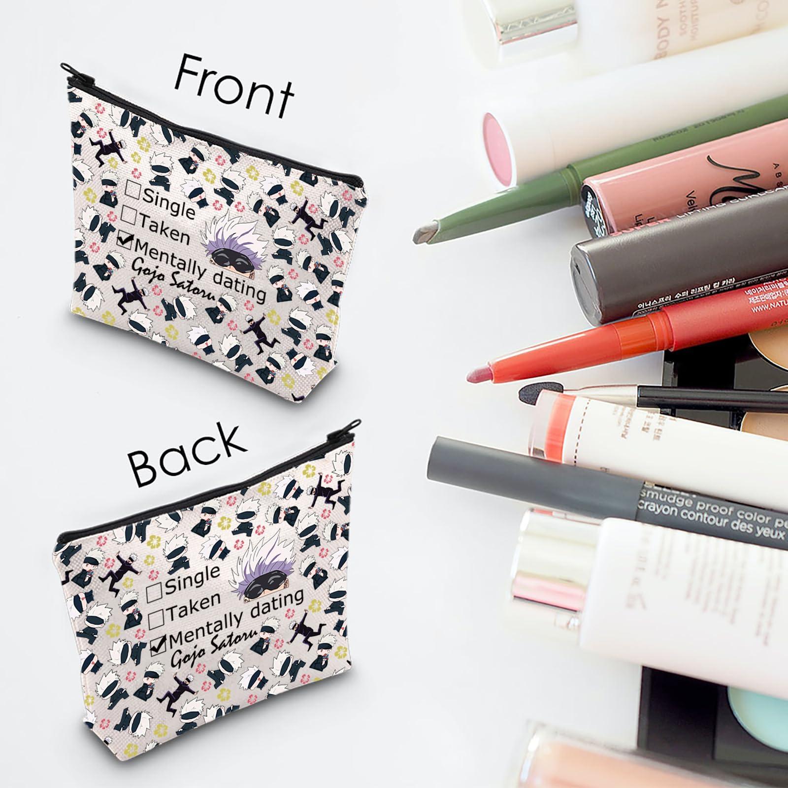 MNIGIU MNIGIU JJK Anime Inspired Gift SG Cosmetic Bag JJK Anime Lover Gift JJK Anime Themed Gift (Taken Bag)