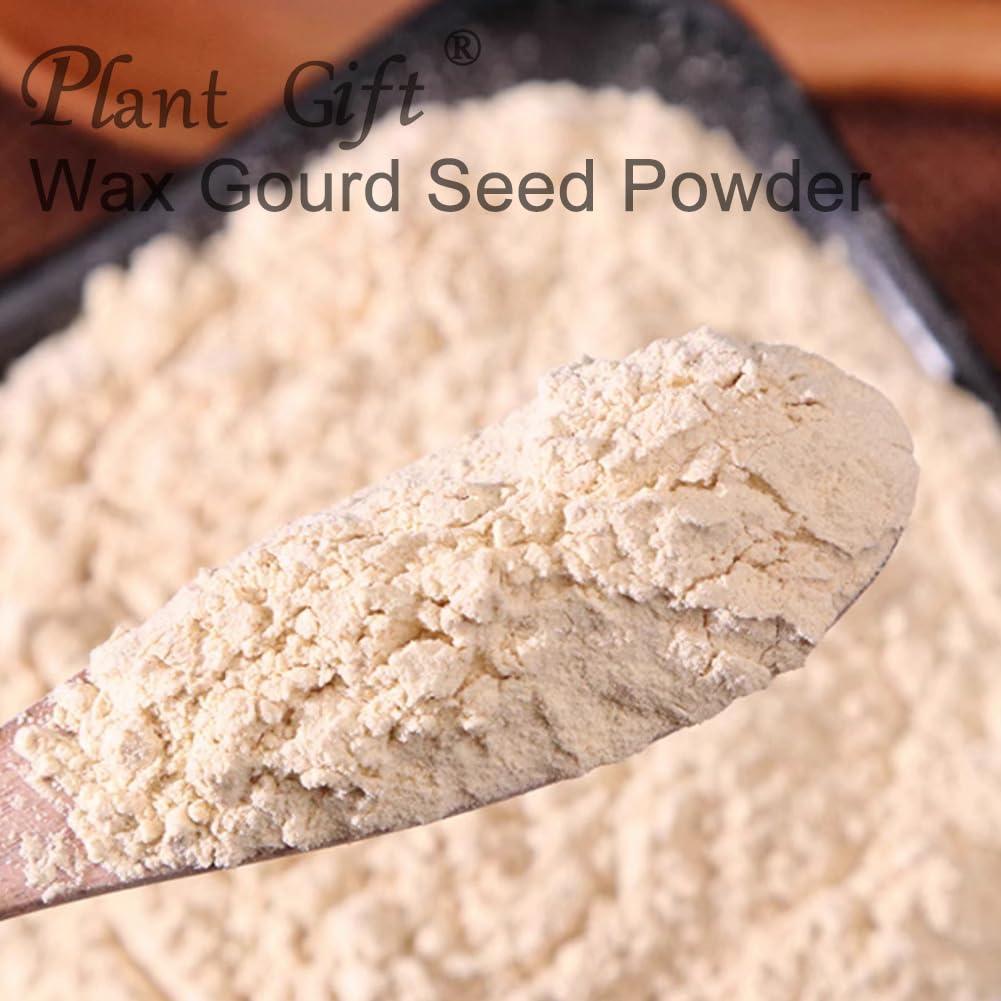 Plant Gift 100% Pure Wax Gourd Seed Powder 100g/3.52oz Natural Wax Gourd Seed Flour | Winter Melon Powder For Smoothies, Shakes, Baking & Drinks, Tea | Free from Preservatives