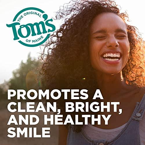 Tom's of Maine Tom\'s of Maine Whole Care Natural Toothpaste with Fluoride, Spearmint, 4 Ounce (Pack of 3), (Packaging May Vary)