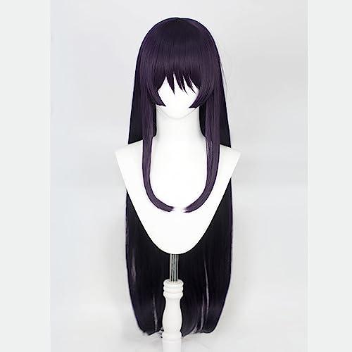 osseoca osseoca Aza Toma Cosply Wig Dark Purple 100cm 39inch (Aza Toma-DPL)