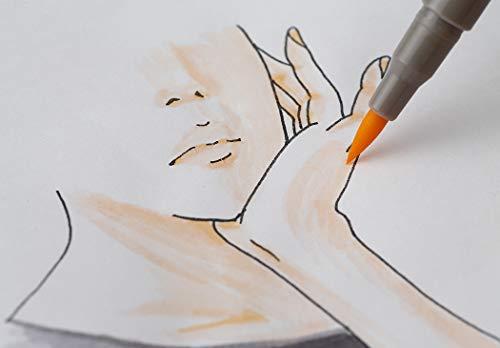 ???? Teranishi Chemical B-MRPB-T17 Magic Lush Petite Blush, Pale Orange, 10 Pieces