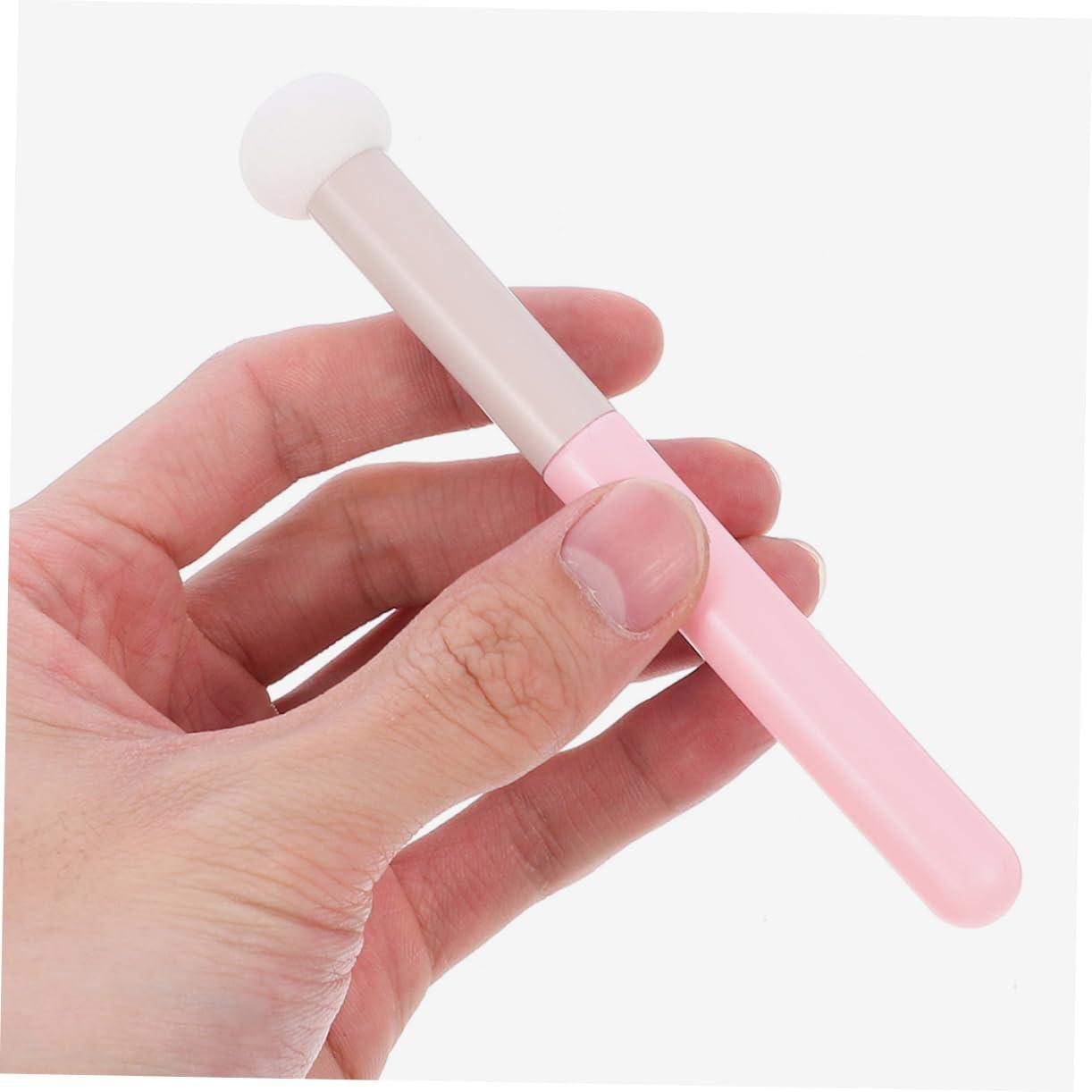 PLAFOPE PLAFOPE 6 Piece Makeup Sponge Brush Set Soft Fluffy for Concealer Easy to Hold Use