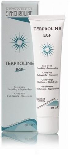 Anti-Aging SYNCHROLINE TERPROLINE EGF ANTI-AGEING & ELASTICITY FACE CREAM 30ML Good Quality for Everyone Fast Shipping Ship Worldwide by Anti Aging Company