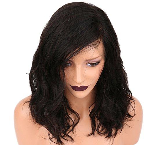 iVogue Hair Ivogue Human Hair Lace Front Wig 20inch 180% Natural Wave Glueless Lace Wig Malaysian Virgin Human Hair (20inch)