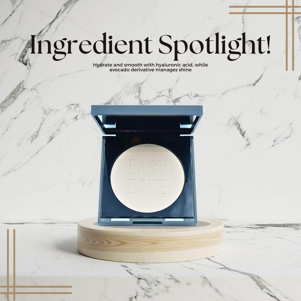 Huda HUDA BEAUTY Easy Bake and Snatch Pressed Talc-Free Brightening and Setting Powder Poundcake